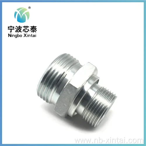 Nickel Plated Double Reducing Hex Brass Fitting